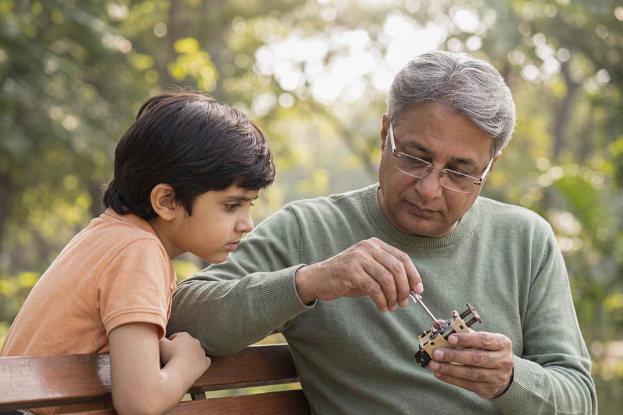 The Child Behind the Leader